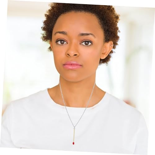 Beaupretty Damen Halskette mit Filigranem Feuerzeug Anhänger Leichte Hautfreundliche Modeschmuck Kette für Mädchen Robustes Material Modisches für Alltag Partys und Besondere Anlässe von Beaupretty