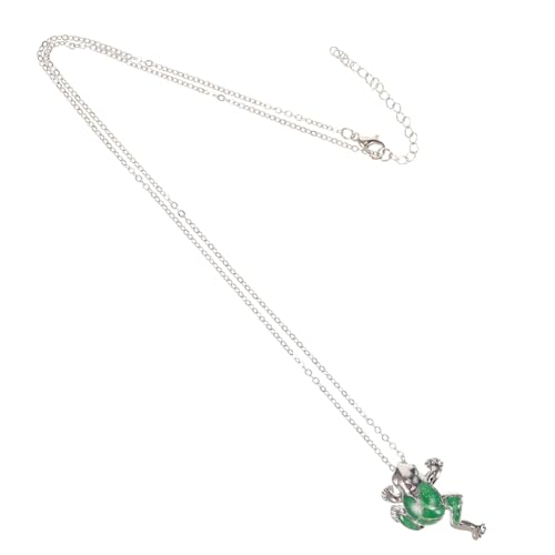 Beaupretty Damen Halskette mit Frosch Anhänger Leichte Kette für für Geburtstage Hochzeiten und Feiertage Vielseitig Kombinierbar mit Verschiedenen Outfits für Alltag oder Besondere Anlässe von Beaupretty