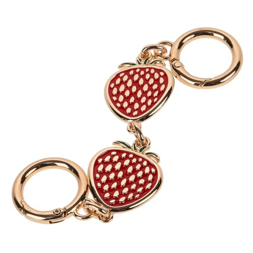 Beaupretty Geldbörsenverlängerungskette Erdbeerkette Taschenkette Strapazierfähigem Material für Damen als Handtaschenzubehör von Beaupretty
