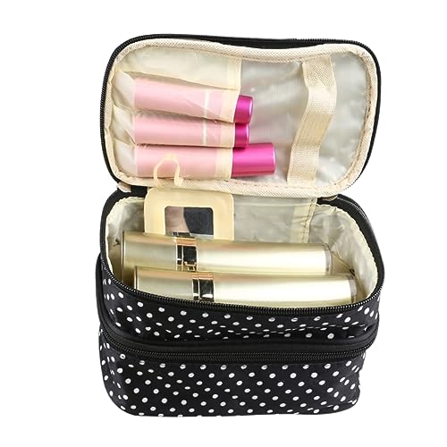 Beaupretty Kosmetiktaschen Für Damen Schminktasche Kulturbeutel Damen Kosmetiktasche Makeup Tasche Wäschesack Fräulein Doppelschicht von Beaupretty