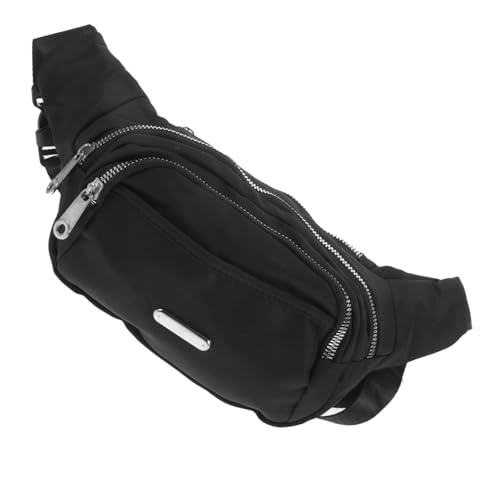 Beaupretty Fanny Pack Für Damen Modische Gürteltasche Mit Doppeltem Reißverschluss Großer Kapazität Und Wasserdichtem Design Für Outdoor-aktivitäten Als Crossbody Oder Brusttasche von Beaupretty