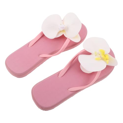 Beaupretty Damen Zehentrenner Sandalen Leicht Antirutsch Sommer Schuhe Für Strand Urlaub Freizeit Rosa Bitte Größer von Beaupretty