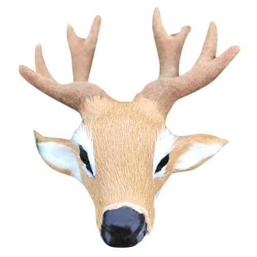 Beaupretty Dekorativer aus Kunstmaterial für DIY Bastelprojekte Lebensecht Gestalteter Elchkopf Haarschmuck Farbenfrohe Haarklammer Zubehör für Kreative Geschenkideen von Beaupretty