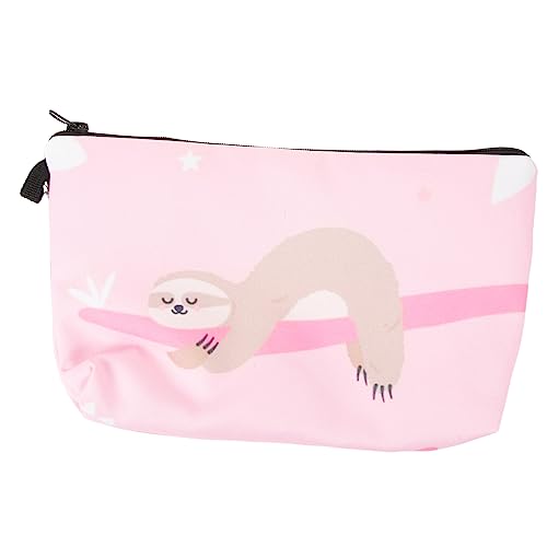 Beaupretty Digitaldruck-Faultier-Organizer-Taschen Für Reisen Make-Up Reise-Organizer-Tasche Reise-Aufbewahrungstaschen Kosmetik-Aufbewahrungstasche Tragbare Kulturtasche von Beaupretty