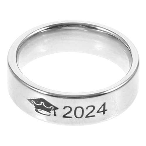 Beaupretty Abschlussring Aus Metall Mit Doktorhut-motiv Für Männer Und Frauen Fingerring Zur Graduierung Langlebig Und Einzigartig Designed von Beaupretty