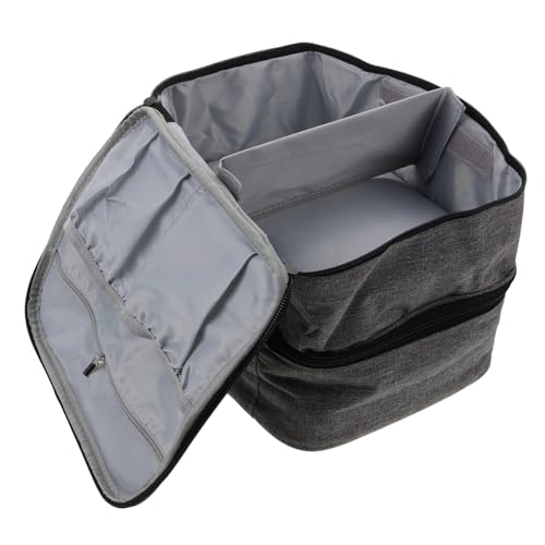 Beaupretty Doppelschichtiger Nagellack Organizer aus Strapazierfähigem Material Tragetasche für Nagellack und Ätherische Öle für Reisen und Täglichen Gebrauch Große Kapazität von Beaupretty