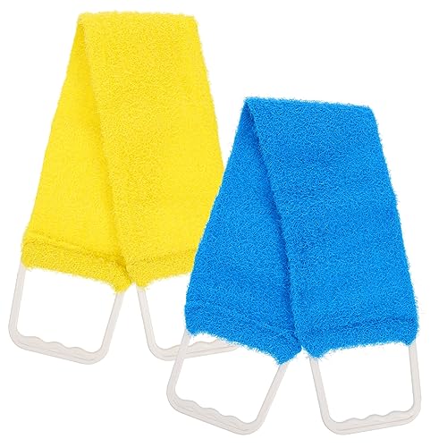 Beaupretty Massage Badetuch Für Männer Doppelseitiges Peeling Handtuch Natürlicher Rückenstreifen Aus Baumwolle Body Scrubber Für Dusche Hautpflege Und Massage von Beaupretty