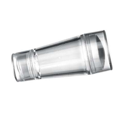 Beaupretty Double Head Transparent Silicone Nail Stamper Klarer Nagelkunst Stempel Kleine Langlebiges Stamping Tool für Nail Art Designs für DIY Maniküre und Gelnägel von Beaupretty