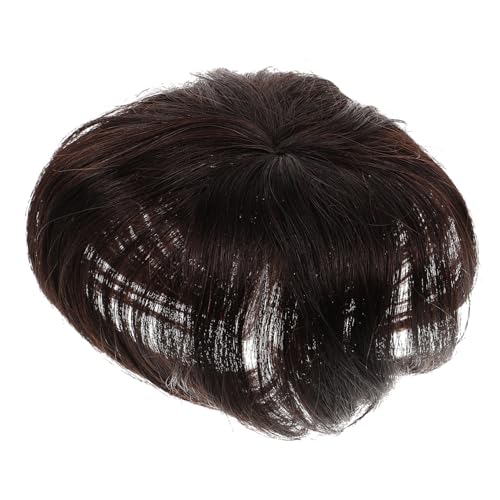 Beaupretty Dünnes Haar Haartopper mit Unsichtbarem Clip Gerade Damen Haarteil zur Abdeckung von Grauem Haar und Haarausfall Atmungsaktives Leichtes Haarstück für Frauen mit Dünner Kopfhaut von Beaupretty