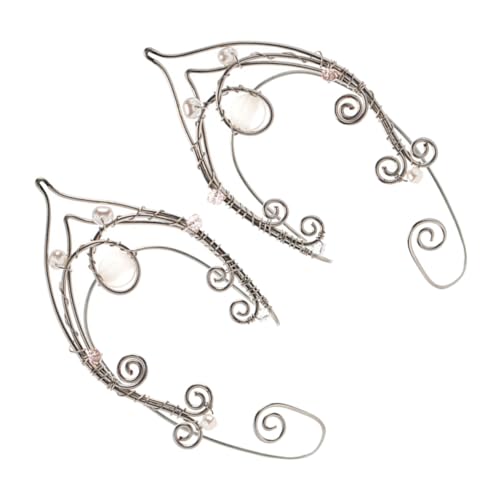 Beaupretty Ear Cuff Damen Ohrclips Vintage Stil Fairy Ohrringe für Pierced Ohren Bequeme Hautfreundliche Elfen Ohrhänger für Festival Cosplay und Hochzeit Beaupretty Ear Cuff Damen Ohrclips Vintage Stil Fairy Ohrringe für Pierced Ohren Bequeme Hautfreundliche Elfen Ohrhänger für Festival Cosplay und Hochzeit von Beaupretty