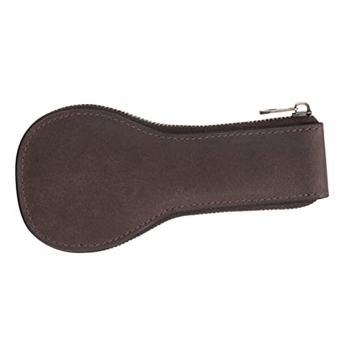 Beaupretty Echtleder Uhrentasche Für Reisen Vintage Uhren Organizer Aus Rindsleder Tragbare Uhrenaufbewahrung Schmucketui Für Herren Und Damen Uhrenetui Mit Reißverschluss Für Outdoor Nutzung von Beaupretty