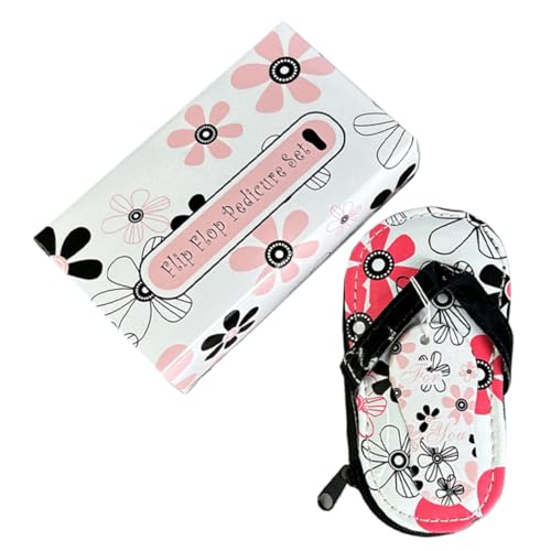 Beaupretty Edelstahl Nagelpflege Set mit Blüten design Tragbares Maniküre Pediküre Set für Frauen Multifunktional Kompakt Inklusive Aufbewahrungstasche für Zuhause und Reisen von Beaupretty