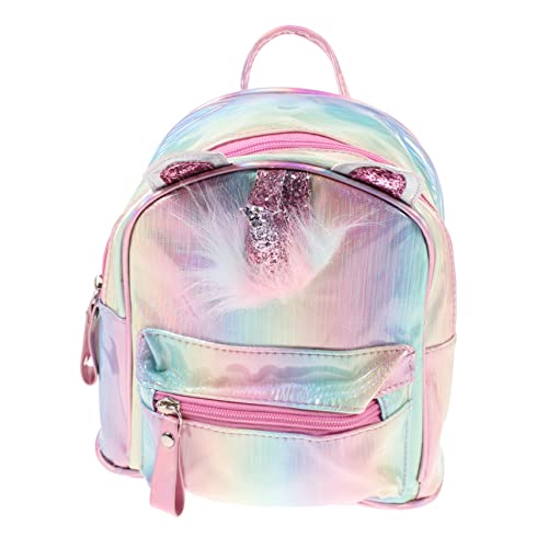 Beaupretty Einhorn-Rucksack Für Junge Mädchen Glitzernder Schultertasche Aus Strapazierfähigem Oxford- Für Mädchen Kindergarten Schule Und Kurze Ausflüge Mit Hochwertigem Pu Und Plüschmateria von Beaupretty