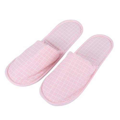 Beaupretty Einwegfaltbare Slipper Damen Herren Rutschfest Elastisch Atmungsaktiv Reise Hausschuhe Hotel Slippers Babouche von Beaupretty