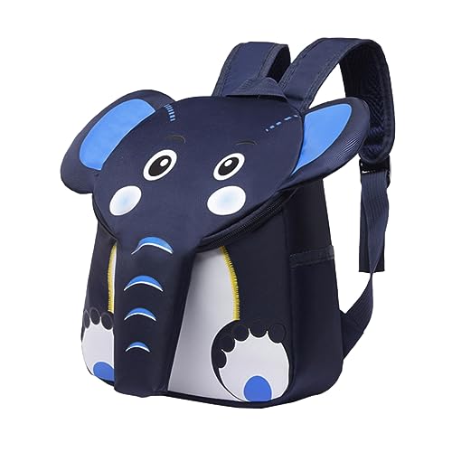 Beaupretty Elefanten Schulrucksack Für Junge Mädchen Leichter Canvas Rucksack Mit Verstellbaren Riemen Für Wandern Reisen Und Kindertagesstätte von Beaupretty
