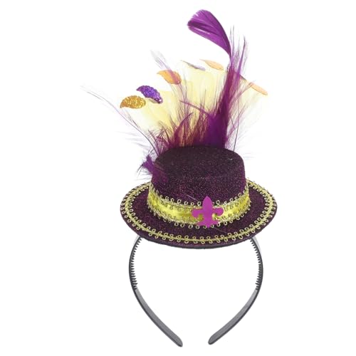 Beaupretty Eleganter Damen Fascinator Haarreif mit Federn Leichtes Kopfschmuck Accessoire für Hochzeiten Teepartys Cosplay und Festliche Anlässe Modisches Stirnband in Beaupretty Eleganter Damen Fascinator Haarreif mit Federn Leichtes Kopfschmuck Accessoire für Hochzeiten Teepartys Cosplay und Festliche Anlässe Modisches Stirnband in von Beaupretty