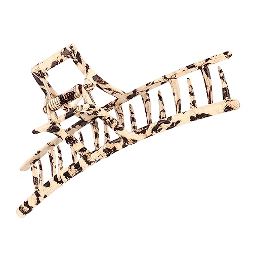 Beaupretty Eleganter Haarklammer im Leopardenmuster Große Haarspange für Damen Haarstyling Zubehör für Dickes und Dünnes Haar Rutschfest und Komfortabel Beaupretty Eleganter Haarklammer im Leopardenmuster Große Haarspange für Damen Haarstyling Zubehör für Dickes und Dünnes Haar Rutschfest und Komfortabel von Beaupretty