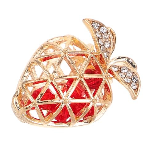 Beaupretty Rhinestone Erdbeer Brosche Anstecknadel Legierung Süßes Design Für Anzüge Rucksäcke Und Kleidung Hochwertiges Accessoire Mit Handwerkskunst Als von Beaupretty