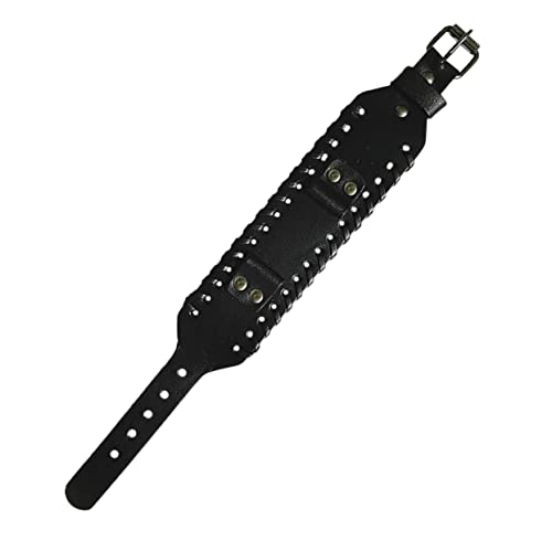 Beaupretty Ersatzarmband für Watch Breites Lederarmband Hochwertiger Verarbeitung Installieren für Herren und Damen Geeignet für Jeden von Beaupretty