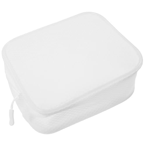 Beaupretty Eva Wasserdichter Kulturbeutel Für Herren Und Damen Tragbare Make-up Tasche Und Toiletten Organizer Für Reisen Und Alltag Weiß von Beaupretty