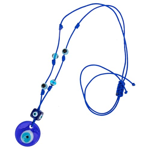 Beaupretty Evil Eye Halskette für Männer Verstellbare Clavikonkette Schlichtes Design mit Blauen Augen Stilvolles Accessoire für Hochwertigem Gefertigt von Beaupretty
