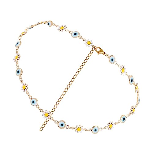 Beaupretty Halskette mit Bösem Blick Choker Nickelfrei Hautfreundlich Schmuck für Frauen von Beaupretty