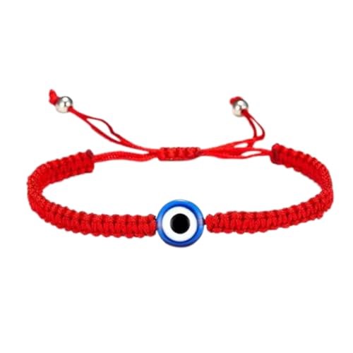 Beaupretty Evil Eye Armband Damen Verstellbar Handgefertigt Blauer Augen Charm Glücksbringer Armband für Formelle Anlässe von Beaupretty