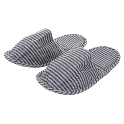 Beaupretty Faltbare Damen Hausschuhe aus Leichter Baumwolle mit Tragetasche Rutschfest Waschbar für Reisen Business und Hotel Komfortabel und Platzsparend von Beaupretty