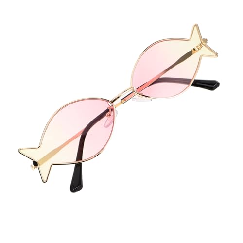 Beaupretty Fischförmige Hawaii Sonnenbrille Uv-schutz Lustige Sommer Strand Party Brillen Pool Party Accessoire Trendige Sonnenbrille für Strand und Luau Veranstaltungen von Beaupretty