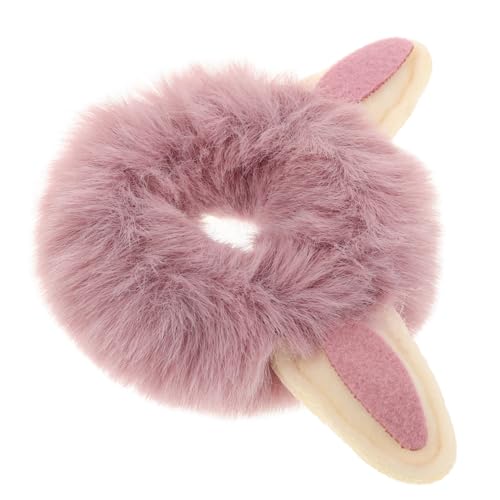 Beaupretty Flauschige Haargummis mit Cartoon Design für Mädchen Elastische Haarbänder im Vielseitig Einsetzbar als Haarschmuck Handgelenkband oder Halskette von Beaupretty