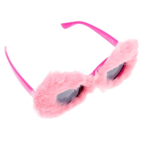 Beaupretty Flauschige Katzenaugen Sonnenbrille für Damen Herren Lustige Partybrille im Pinken Design für Festliche Anlässe Kreative Robuste Leichte Sonnenbrille Witziges Accessoire Beaupretty Flauschige Katzenaugen Sonnenbrille für Damen Herren Lustige Partybrille im Pinken Design für Festliche Anlässe Kreative Robuste Leichte Sonnenbrille Witziges Accessoire von Beaupretty