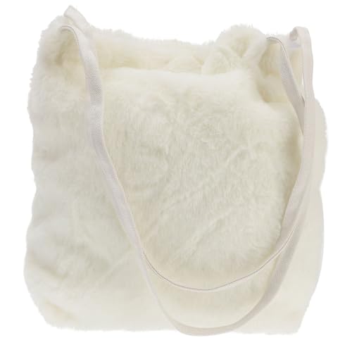 Beaupretty Flauschige Umhängetasche für Damen Kreative Bucket Bag Plüsch Vielseitige Handtasche für Alltag Shopping und Partys Geräumig und für Unterwegs Beaupretty Flauschige Umhängetasche für Damen Kreative Bucket Bag Plüsch Vielseitige Handtasche für Alltag Shopping und Partys Geräumig und für Unterwegs von Beaupretty
