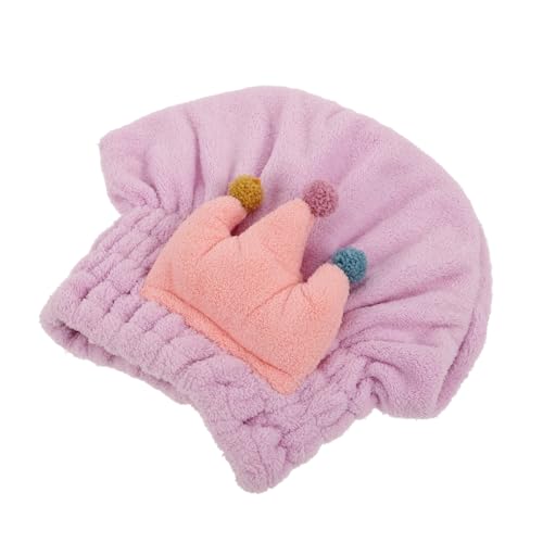 Beaupretty Fleece Haarturban Für Junge Mädchen Super Saugfähiger Schnell Trocknender Haarhut Mit Süßem Cartoon-kronen-design Verstellbar Für Optimalen Halt Für Trocknen Nasser Haare Beaupretty Fleece Haarturban Für Junge Mädchen Super Saugfähiger Schnell Trocknender Haarhut Mit Süßem Cartoon-kronen-design Verstellbar Für Optimalen Halt Für Trocknen Nasser Haare von Beaupretty