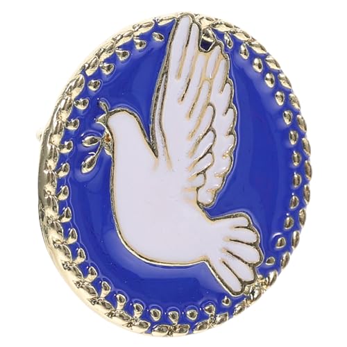 Beaupretty Taubenbrosche Mit Friedenstaube Der Vereinten Nationen Elegantes Handwerk Brosche Für Kleidung Rucksäcke Taschen Schmuck Geschenkidee Feiertagsdekoration von Beaupretty