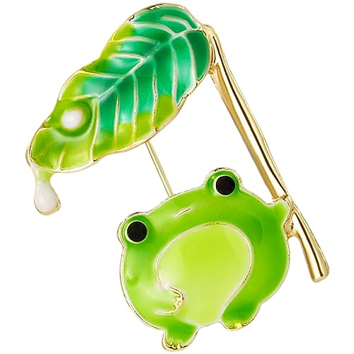 Beaupretty Frosch Brosche Metallnadel für Kleidung Rucksack und Hüte Dekorative Anstecknadel Kreative Tierbrosche für Damen und Herren Schickes Accessoire für Jacken und Schals Beaupretty Frosch Brosche Metallnadel für Kleidung Rucksack und Hüte Dekorative Anstecknadel Kreative Tierbrosche für Damen und Herren Schickes Accessoire für Jacken und Schals von Beaupretty