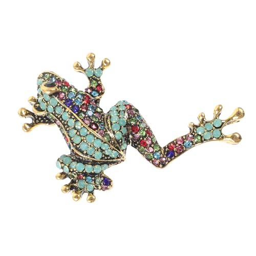 Beaupretty Frosch Brosche Metall Anstecknadel Tiermotiv Emaille Pin für Kleidung Jacken Rucksäcke Accessoire Damen und Herren von Beaupretty
