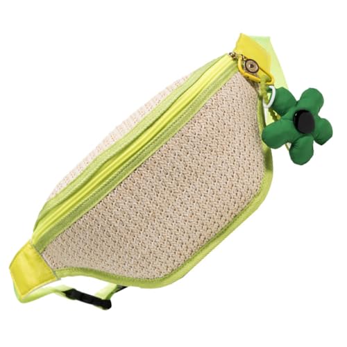 Beaupretty Gewebte Strohhandtasche Damen Umhängetasche Sommer Schulterhandtasche Stroh Clutch Brusttasche Gepäck Accessoire von Beaupretty