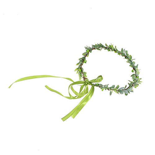 Beaupretty Hochzeits-Stirnband Braut-Haarband Damen-Blumen-Haarband Hochzeits-Haarband Haarkranz Für Damen Band Haarband Kranz Haarband Haarring Haarmaske Zum Weben von Beaupretty