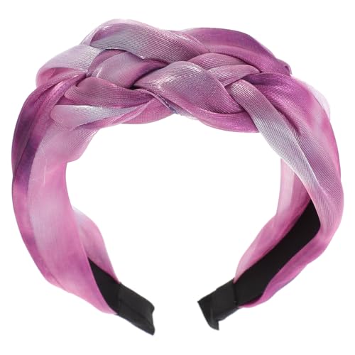 Beaupretty Haarschmuck Stirnband mit breiter Krempe dekorativer haarband geknotetes Haarband Tiara mädchen stirnbänder frauen stirnbänder Haarbänder für Damen Winter Kopfbedeckung Tuch von Beaupretty