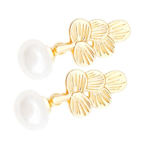 Beaupretty Geometrische Perlenohrringe für Damen Ohrstecker Kunstperlen für Partys Hochzeiten und Besondere Anlässe Leicht und Komfortabel zu Tragen von Beaupretty