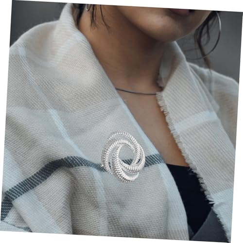 Beaupretty Geometrische Twisted Strip Brosche Damen Anstecknadel für Kleidung Modischer Lapel Pin Leicht und Langlebig Stilvoller Schmuck für Anlässe Wie Valentinstag und Jubiläen von Beaupretty
