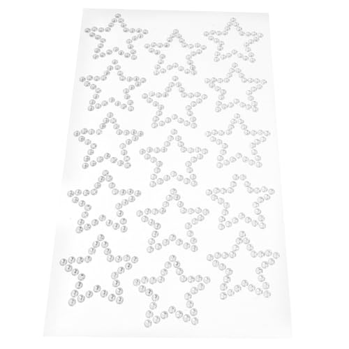 Beaupretty Gesichtsglitzer Aufkleber Schmetterling Strasssteine Selbstklebend Body Gems für Make Up Festival Party Dekoration mit Transparentem Kleber von Beaupretty