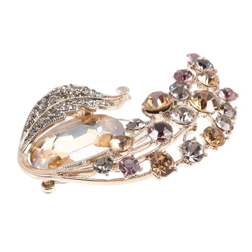 Beaupretty Vintage Strass Brosche Pin für Damen Dekorative Anstecknadel für Mantel Schal Hochzeiten und Besondere Anlässe von Beaupretty