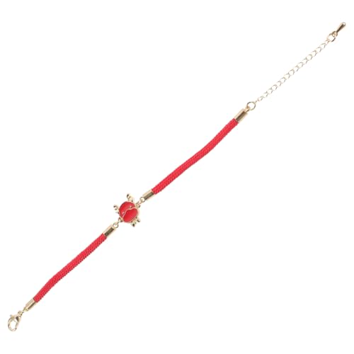 Beaupretty Glücksbringer Armband Rotes Seil Drachenjahr Charm Schmuck Trendiges Zodiac Geschenk für Damen von Beaupretty