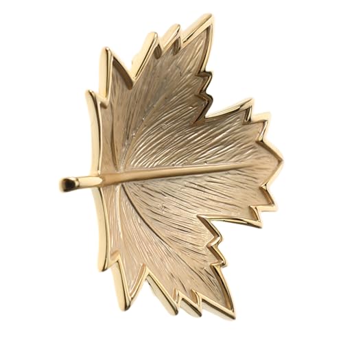 Beaupretty Goldene Vintage Brosche Damen Retro Anstecker Emaille Ahornblatt Lapel Pin Leicht Langlebig Eleganter Herbst Schmuck für Schals Rucksäcke Festliche Outfits Beaupretty Goldene Vintage Brosche Damen Retro Anstecker Emaille Ahornblatt Lapel Pin Leicht Langlebig Eleganter Herbst Schmuck für Schals Rucksäcke Festliche Outfits von Beaupretty