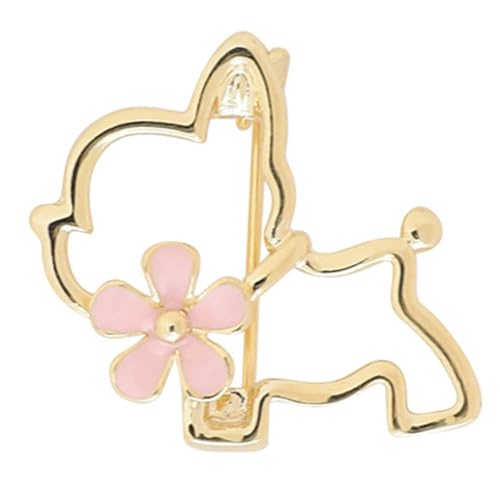 Beaupretty Goldfarbene Filigrane Katzen Brosche Metall Anstecknadel für Kleidung Rucksack Jacken Stilvolle Damenbrosche Modisches Accessoire für Anzüge und Schals von Beaupretty