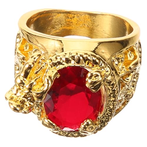 Beaupretty Drachenring Für Herren Massiver Ring Aus Robustem Material Schmuck Für Tägliche Nutzung Und Spezielle Anlässe von Beaupretty