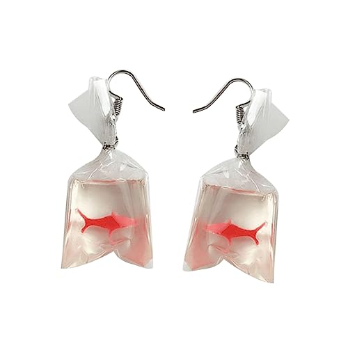 Beaupretty Goldfisch Ohrringe Damen Frische Kleine Ohrhänger mit Anhänger Lustiger Schmuck für Frauen Einzigartige Tropfen Ohrringe Geeignet für Geburtstag und Hochzeit Beaupretty Goldfisch Ohrringe Damen Frische Kleine Ohrhänger mit Anhänger Lustiger Schmuck für Frauen Einzigartige Tropfen Ohrringe Geeignet für Geburtstag und Hochzeit von Beaupretty