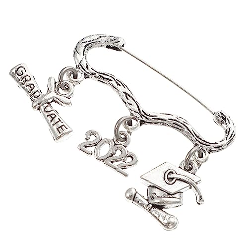 Beaupretty Graduation Abzeichen Brosche Abschlussfeier Deko Legierungs Ornament für Kleidung Taschen Rucksäcke für Graduierungsfeiern von Beaupretty