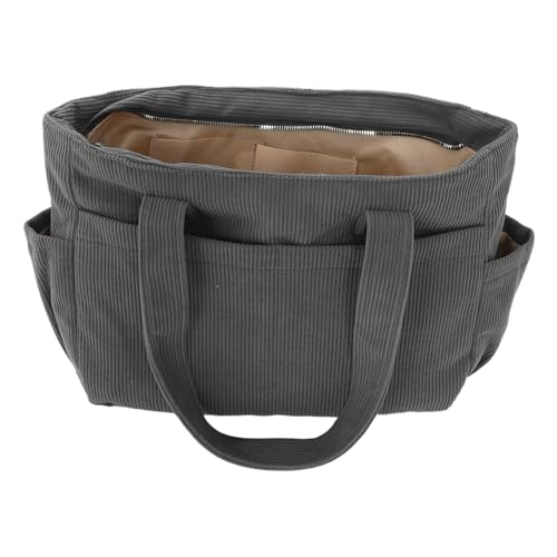 Beaupretty Große Canvas Tote Bag mit Großzügigem Stauraum Strapazierfähiger Segeltuch-umhängetasche für Damen und Herren Minimalistisches Japanisches Design Robuste Verarbeitung für Schule von Beaupretty